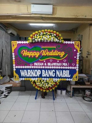 Papan Bunga di Pegangsaan