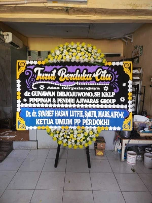 Papan Bunga di Pegangsaan